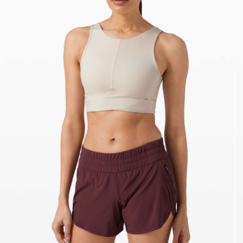 🫧Lululemon Final Mile Cropped Tank - Dune